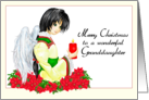 Christmas Angel - Granddaughter Greeting card