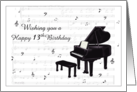 Happy 13th Birthday card