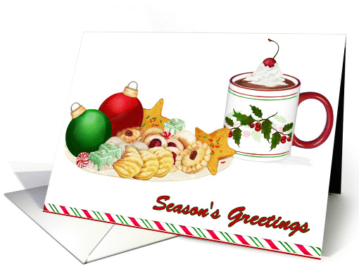Christmas Cookies card (107975)