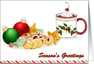 Christmas Cookies card