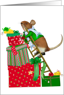 Christmas Mouse card