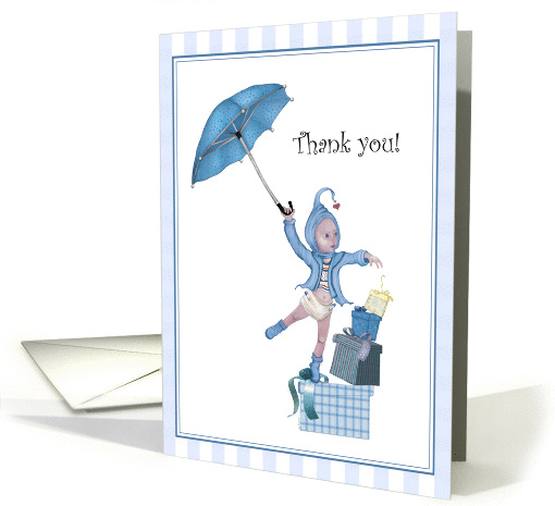 Precious Gifts Thank You- Boy card (118795)