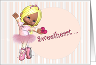 Sweetheart - Valentine card