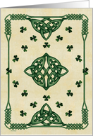 Celtic/ St. Patrick’s Day Wishes card