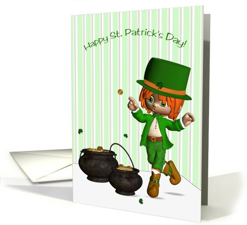 Top of the Morn - St. Patrick's Wishes card (132246)