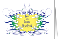 Happy 50th Birthday - Grandson card