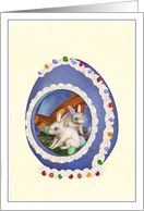 Easter Wishes Egg card