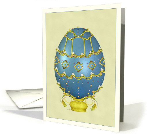 Decorated Easter Egg card (159659)