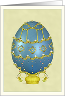 Decorated Easter Egg card