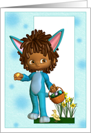 Easter Bunny - Boy card