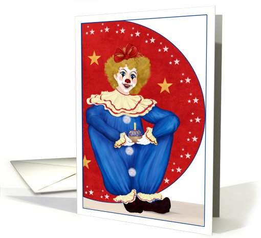 Giggles The Clown - Birthday card (169770)