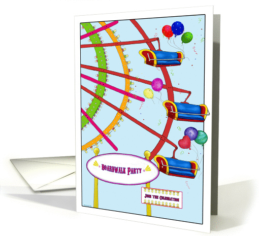 Boardwalk Party card (207289)