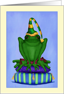 The Royal Frog - Thinking of You card