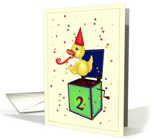 Because You're Two - Birthday card (240599)