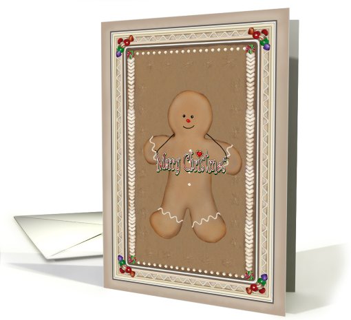 Sugar and Spice Christmas Cookie card (257511)
