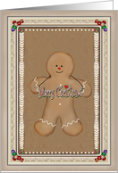 Sugar and Spice Christmas Cookie card