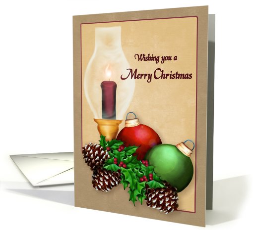 Christmas Traditional Warmth card (257559)