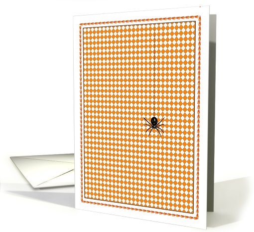 Down Came A Halloween Spider card (258371)