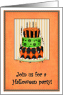 Party Time! - Halloween Party card