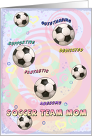 Soccer Team Mom card