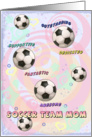 Soccer Team Mom card