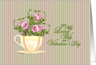 Loving Wife Valentine card
