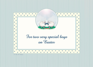 Easter Lambs - Twin...