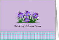 Thinking of You - Easter card