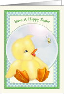 Ducky Easter card