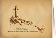 Rejoice in the Glory - Religous Easter Greeting card