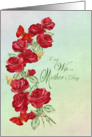 Roses For Mother - Mother’s Day - Wife card