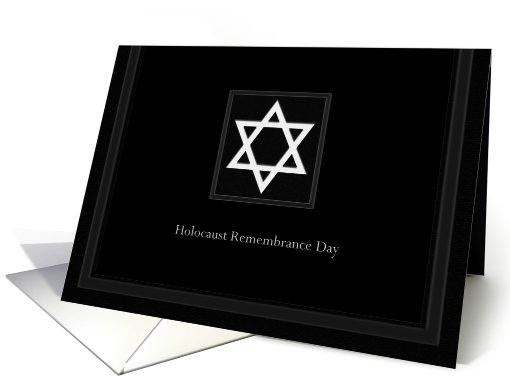 In Remembrance - Yom HaShoah card (393362)