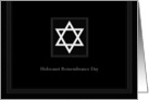 In Remembrance - Yom HaShoah card