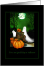 Talking Pumpkin - Halloween For a Boy card