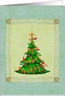 The Meaty Christmas Tree card