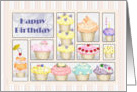 Cupcake Love Birthday card