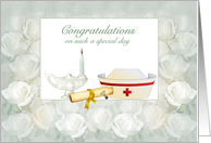 Nurse Graduation/Pinning Ceremony card