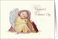 Cupid Valentine - Babies First - Girl card