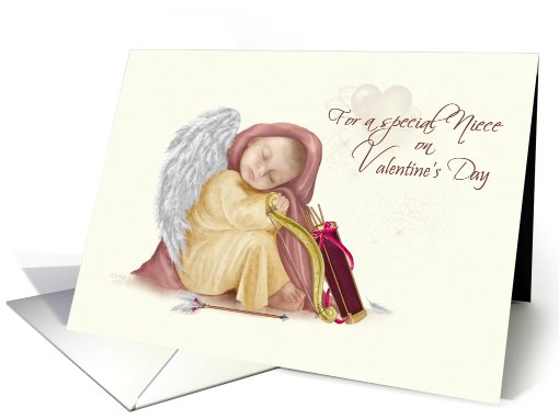 Cupid Valentine - Niece card (747491)