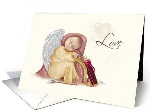 Cupid Notecard - Love card (747500)