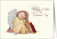 Thinking of You Cupid Valentine card