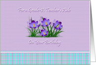 Teacher’s Aide Birthday card