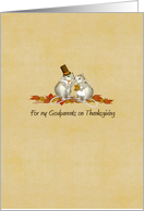 Thanksgiving - Godparents - Pilgram Mice card