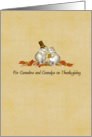 Thanksgiving - Grandma - Grandpa - Pilgram Mice card