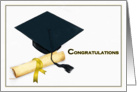 Graduation Congratulations card
