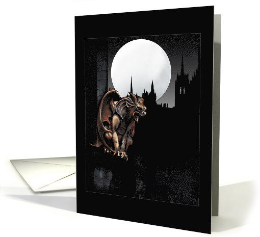 Gargoyle Note card (832229)