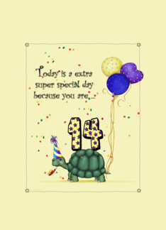 Turtle Birthday...