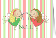 Christmas Angels (Noel) card