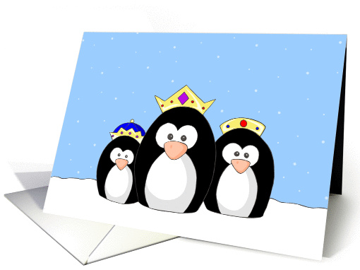 3 Penguin Kings card (109925)