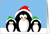 Santa Penguins